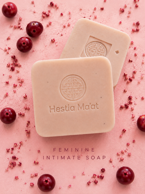 Hestia Ma'at Feminine Intimate Soap – Fragrance-Free & pH Neutral | 4 oz (113 g)