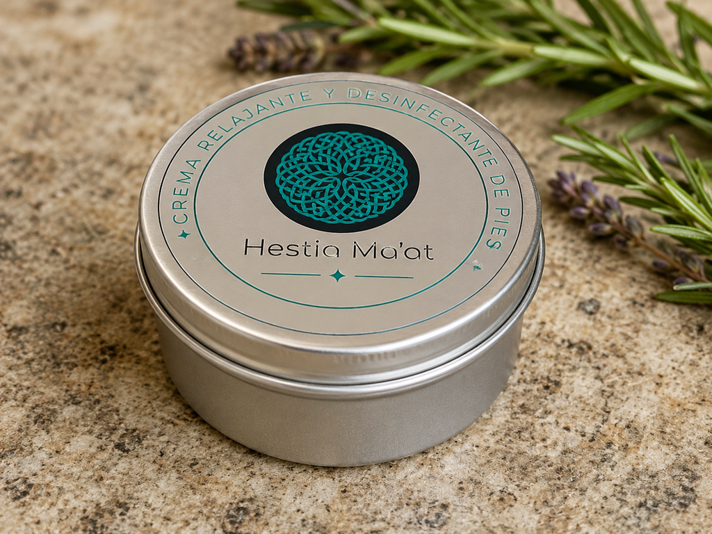 Herbal Foot Relief Balm  whith  Arnica, Tea Tree, Rosemary & clove oil. 2.0 oz.