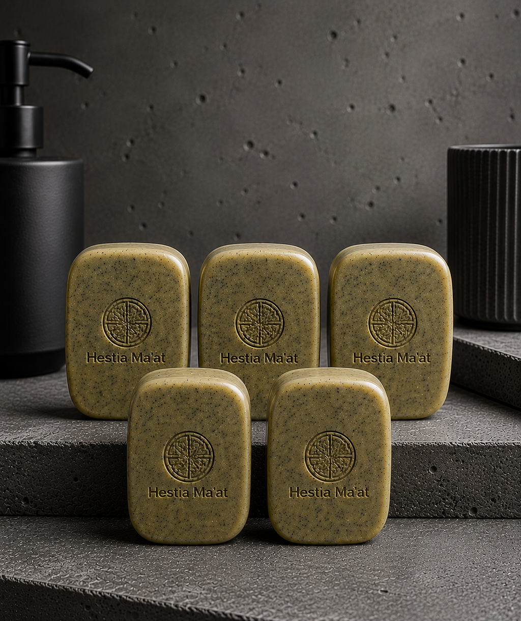 Peruvian Maca & CBD Men's Body Soap by Hestia Ma'at