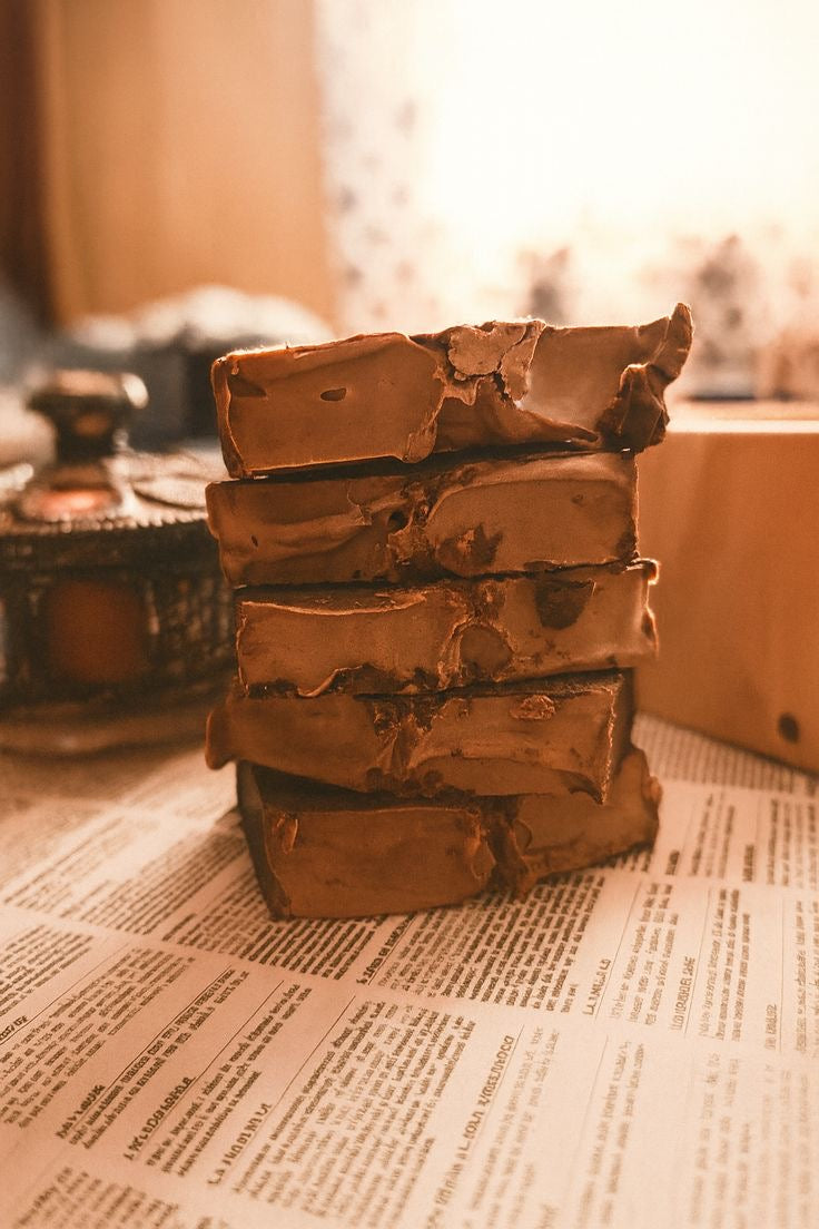 Chocolate & Cocoa Butter Soap Ba orr | Hydrating Anti-Aging Facial & Body Cleanser