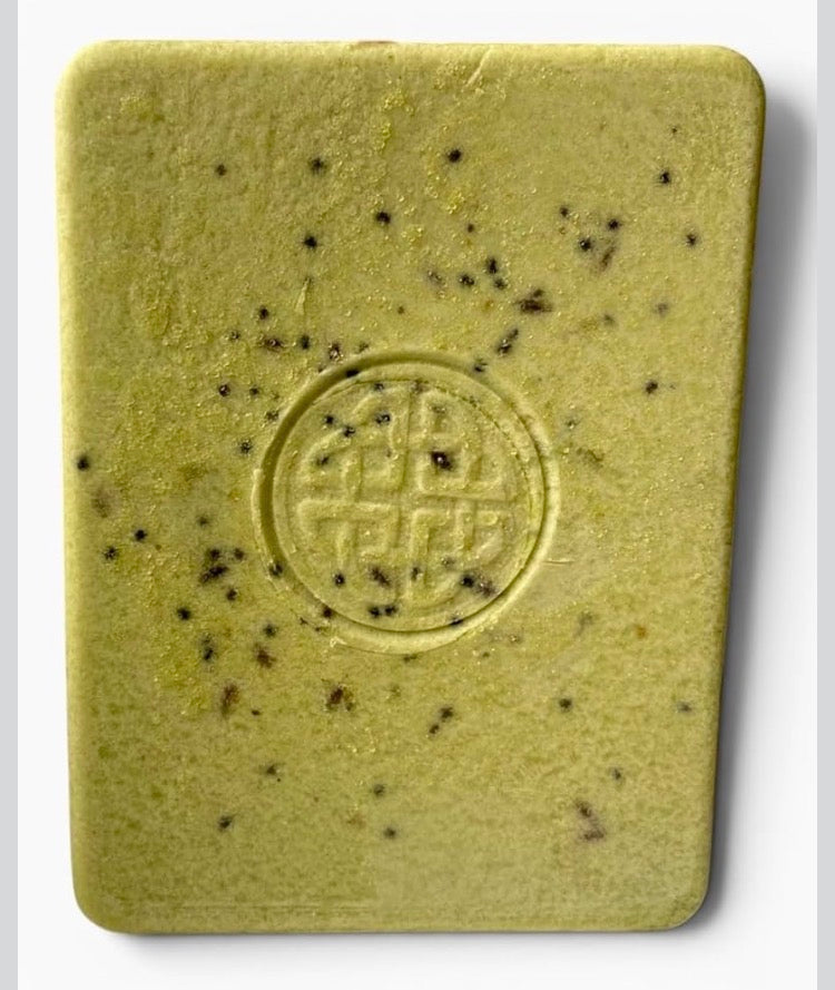 Rue & Rosemary Soap Bar / Handmade Detoxifying Anti Anging Botanical Cleanser