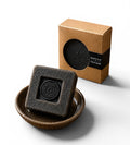 Black mineral Mud Soap Bar / Detoxifying Facial Cleanser for Oliy and acne prone Skin.